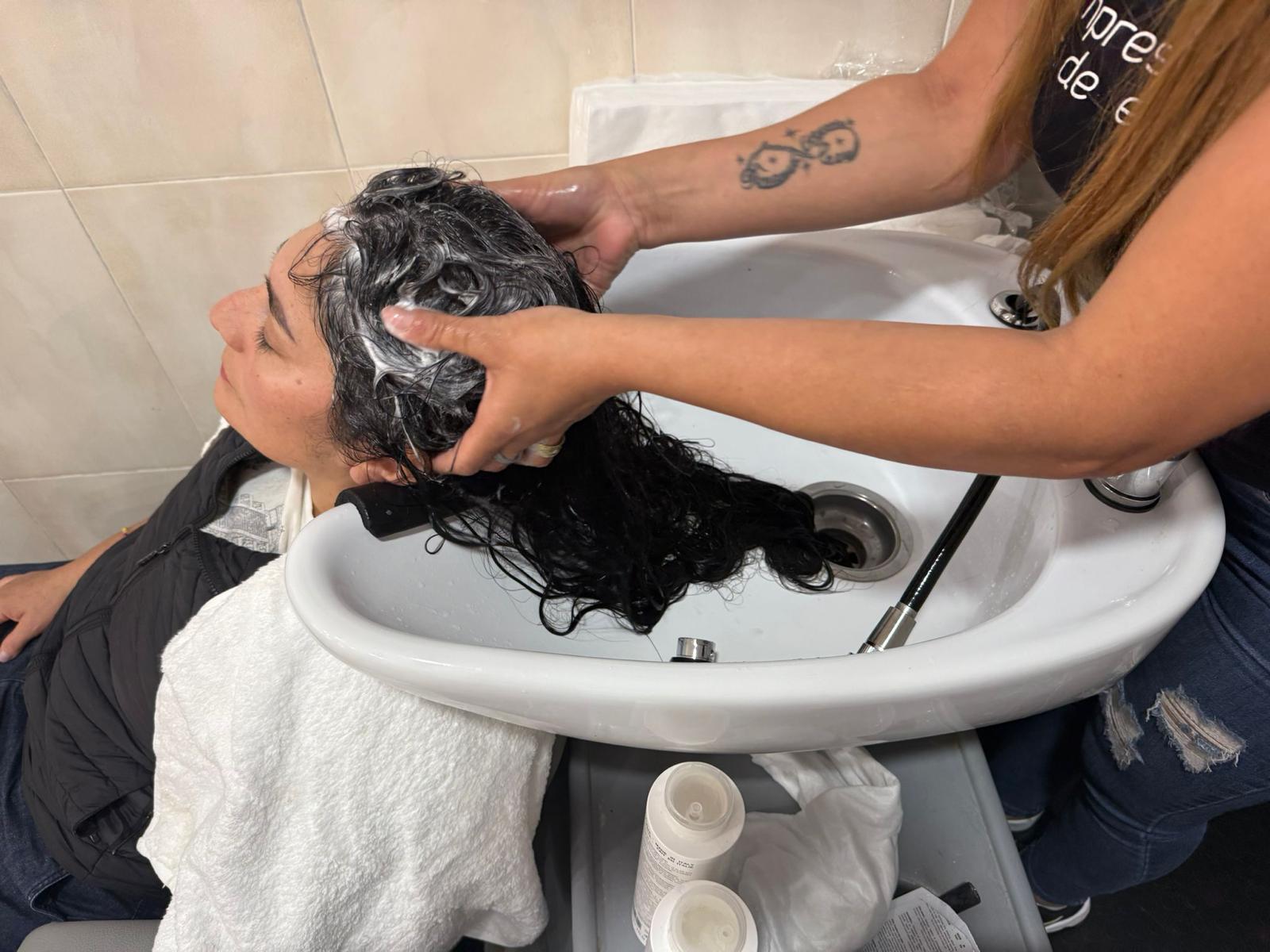 Lavado y tratamiento capilar